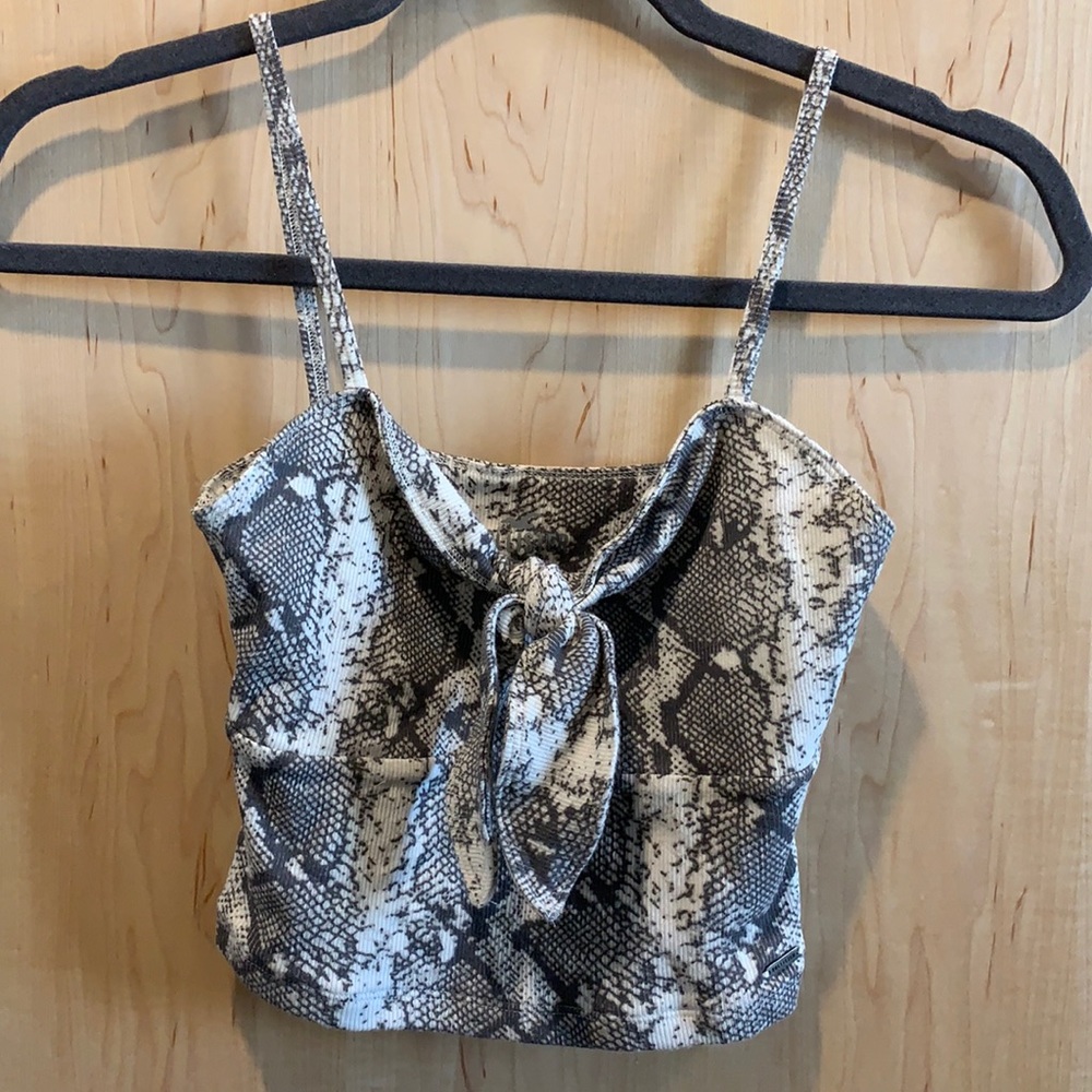 Snakeskin Top